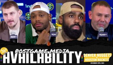 Denver Nuggets Postgame Media vs. HOU🎙️