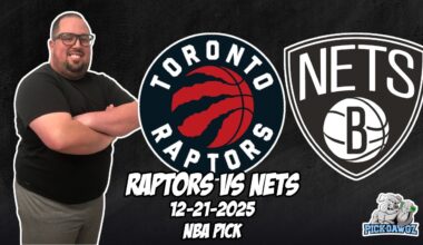 Toronto Raptors vs Brooklyn Nets 12/21/25 NBA Free Picks & Prediction | NBA Betting Tips