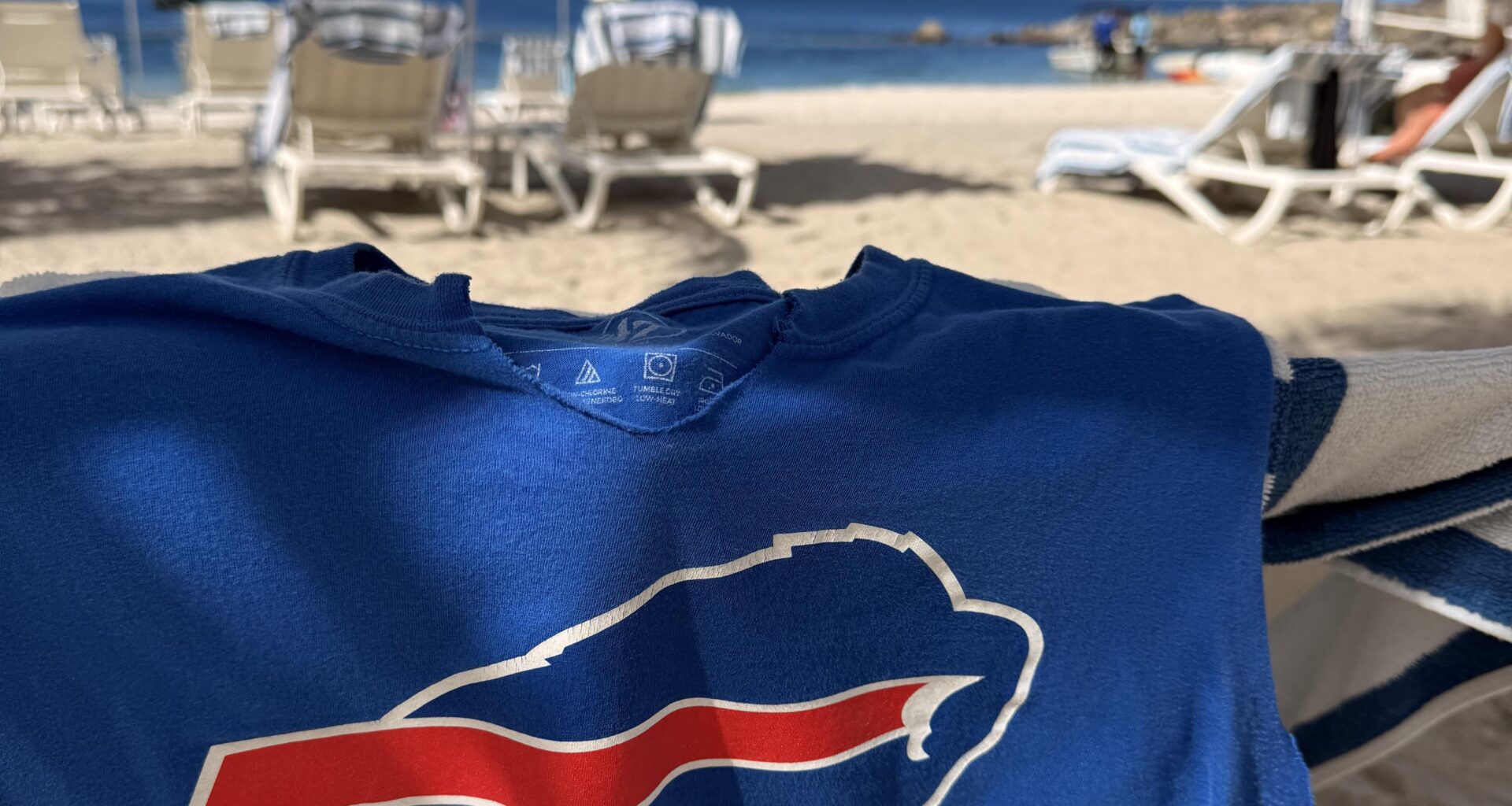 Game day in St Vincent - Go Bills!