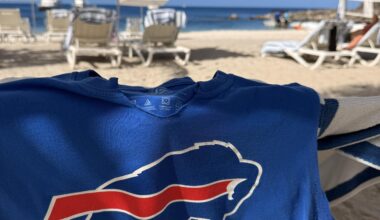 Game day in St Vincent - Go Bills!
