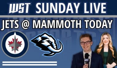 Winnipeg Jets at Utah Mammoth tonight | WST Sunday Live
