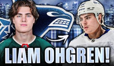 LIAM OHGREN IS VANCOUVER'S UNCOVERED GEM: FANTASTIC CANUCKS TRADE FROM MINNESOTA WILD