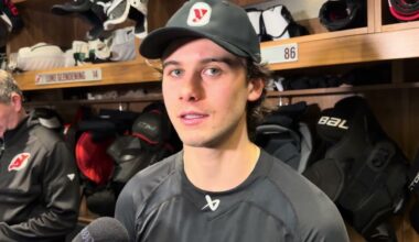 Devils’ Jack Hughes speaks for 1st time since freak injury, Quinn Hughes trade