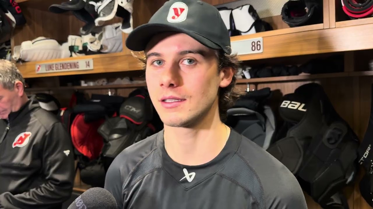 Devils’ Jack Hughes speaks for 1st time since freak injury, Quinn Hughes trade