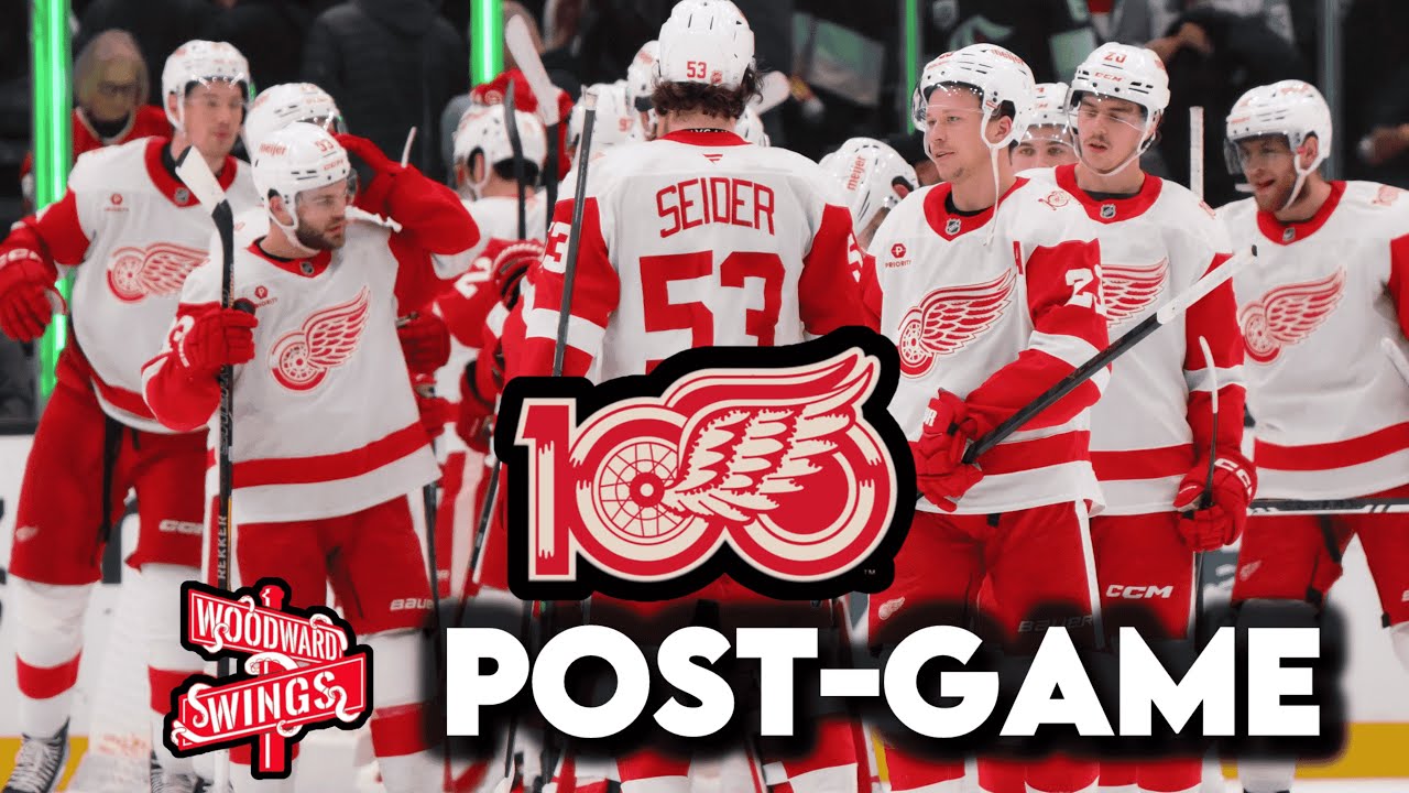 Detroit Red Wings vs Washington Capitals LIVE Post-Game Show | Woodward Wings