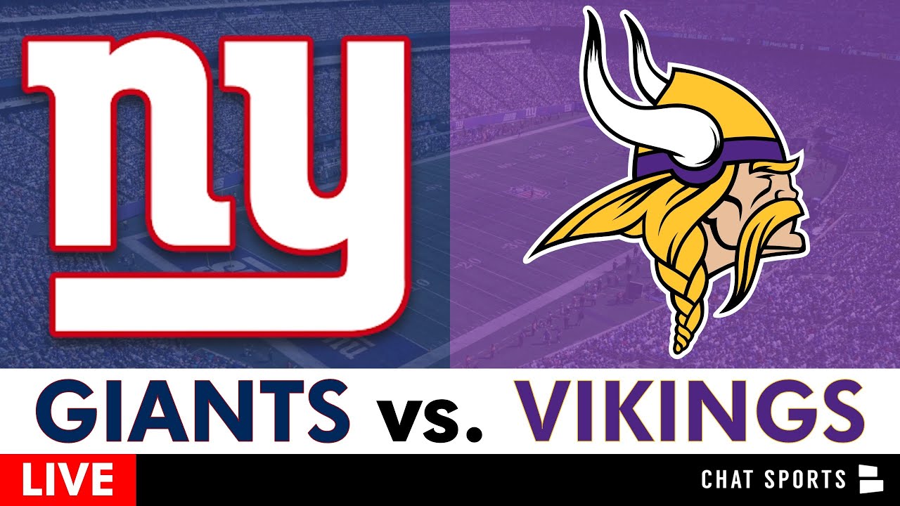 Giants vs. Vikings Live Streaming Highlights, Scoreboard, Free Play-By-Play | NFL Week 16