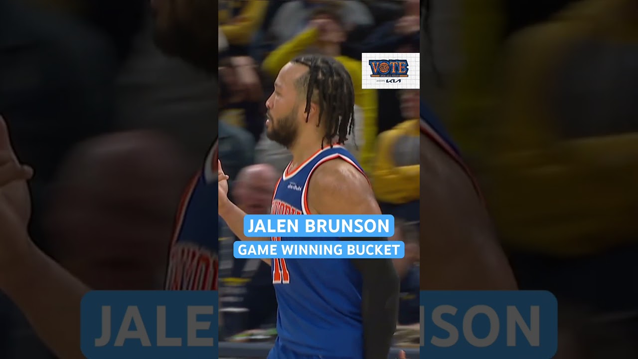 MR. CLUTCH 🙂‍↕️ VOTE ALL-⭐️ https://on.knicks.com/48Pm6xI #nba #nyknicks #gamewinner #jalenbrunson
