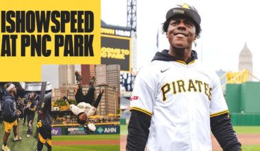 @IShowSpeed at PNC Park During His 35 Day IRL Stream | Pittsburgh Pirates