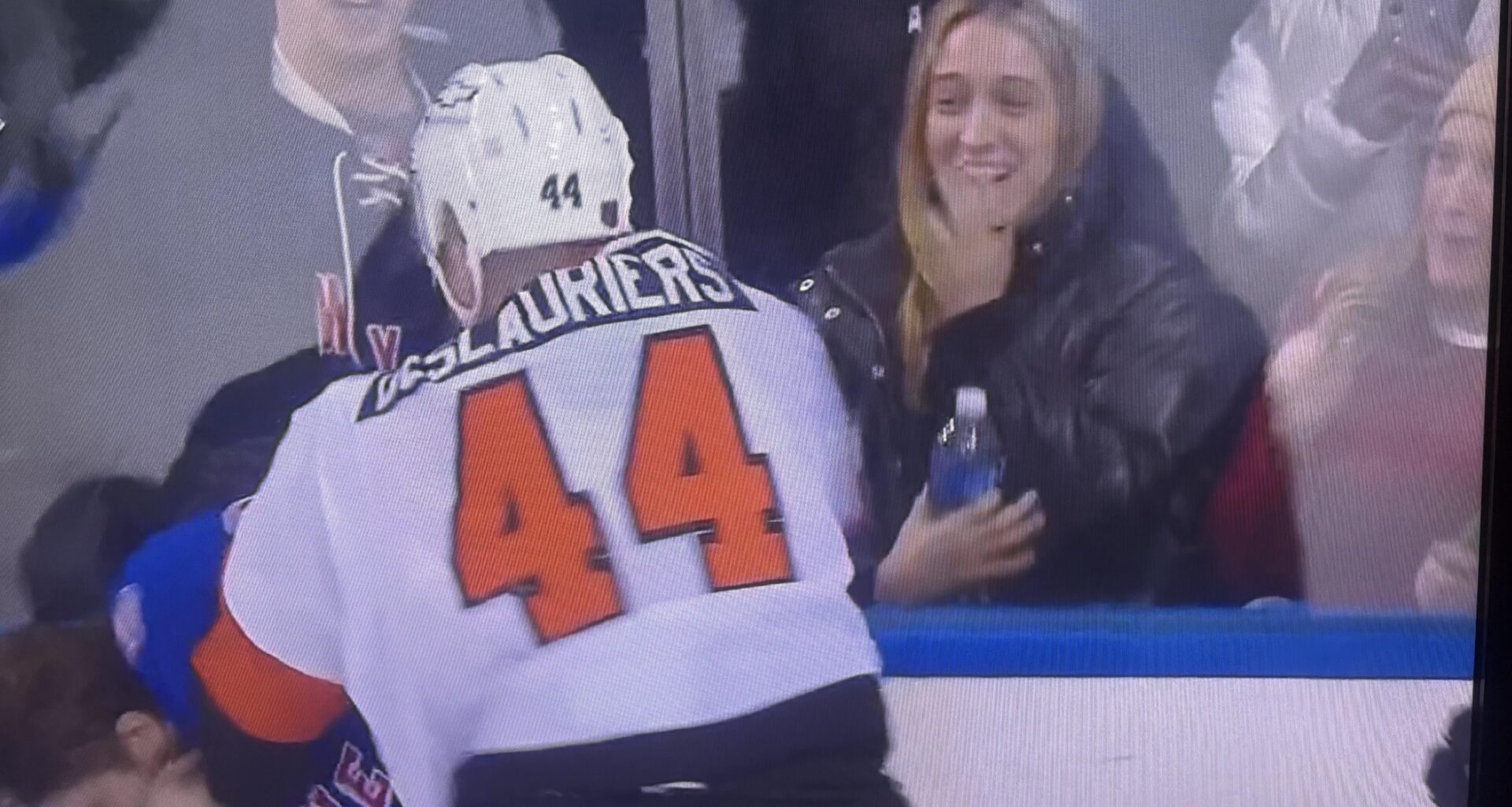 Ranger fans enjoy watching their own guy getting fed his lunch.