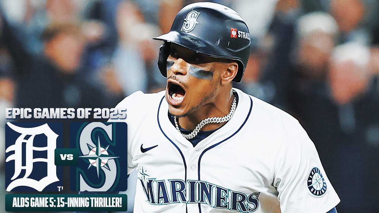 FULL GAME: Jorge Polanco and Mariners' ALDS Game 5 walk-off vs. Tigers to advance to 2025 ALCS!