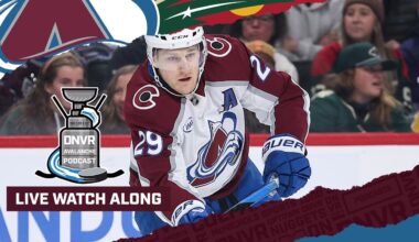 DNVR Avalanche Watchalong | Colorado Avalanche at Minnesota Wild