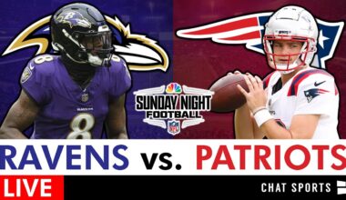 Ravens vs. Patriots Live Streaming Scoreboard, Free Play-By-Play, Highlights | NFL Week 16 On NBC