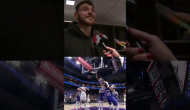 that was wild 🤯 Donovan Clingan rewatched Shaedon's MONSTER jam