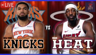 New York Knicks VS Miami Heat LIVE Play-By-Play | Pre and Post Game Coverage!