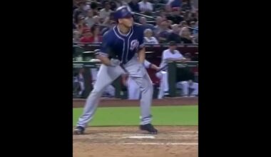 Bird nearly interferes with bunt 🐦