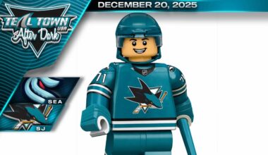 San Jose Sharks vs Seattle Kraken - 12/20/2025 - Teal Town USA After Dark (Postgame)