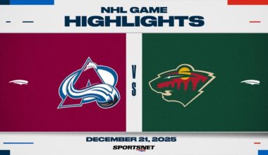 NHL Highlights | Avalanche vs. Wild - December 21, 2025