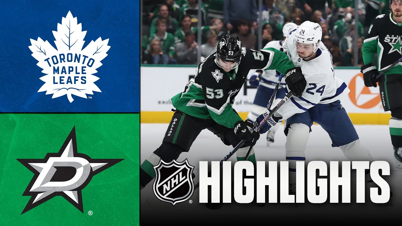 Maple Leafs vs. Stars | NHL Highlights | December 21, 2025