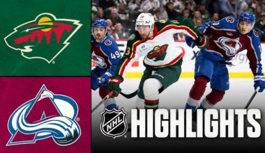 Avalanche vs. Wild | NHL Highlights | December 21, 2025
