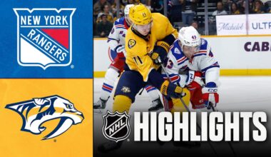 Rangers vs. Predators | NHL Highlights | December 21, 2025