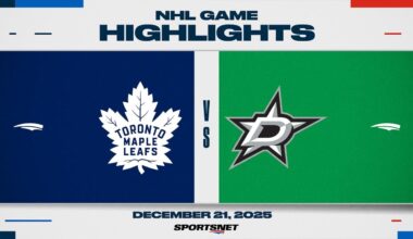 NHL Highlights | Maple Leafs vs. Stars - December 21, 2025