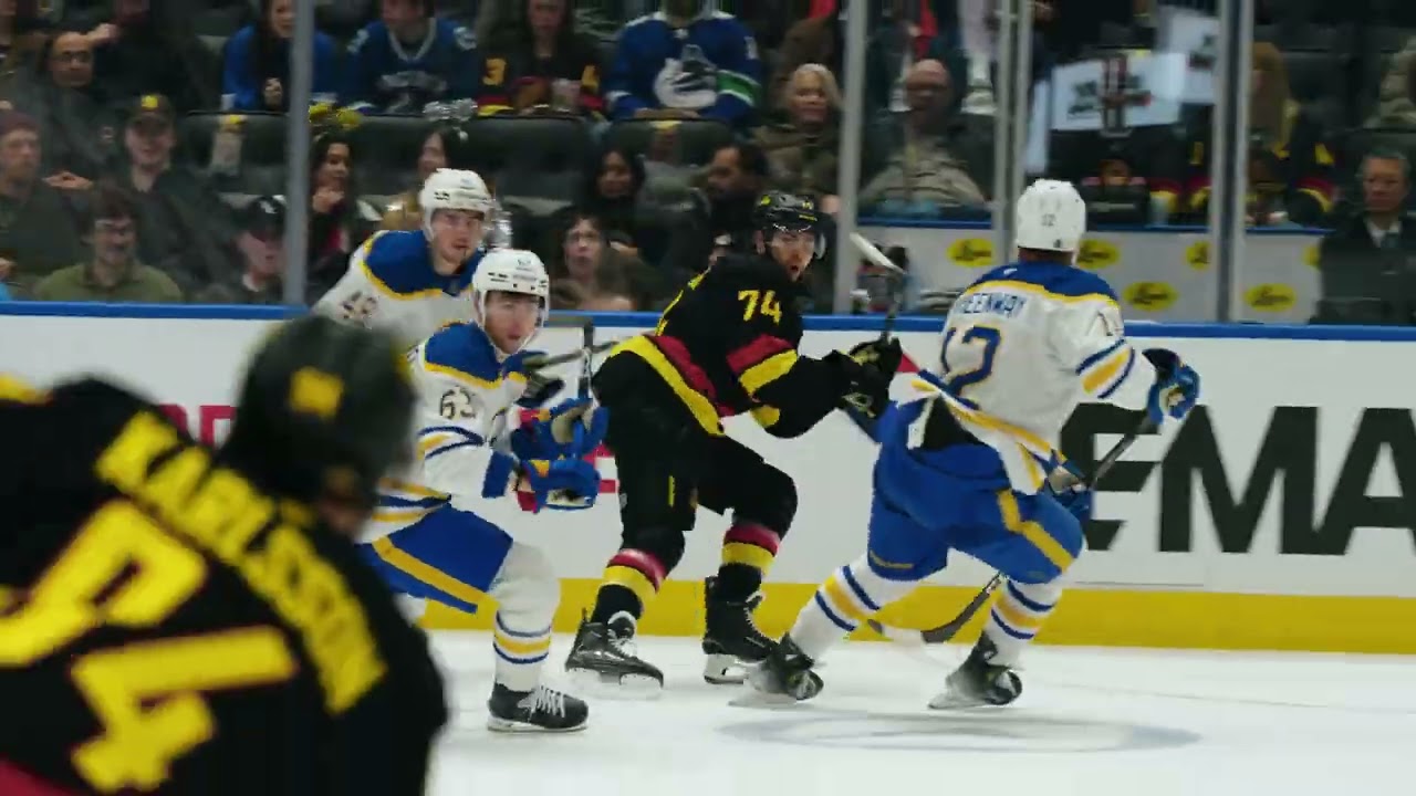 Jake DeBrusk Mic'd Up | Vancouver Canucks vs. Buffalo Sabres (Dec 11, 2025)