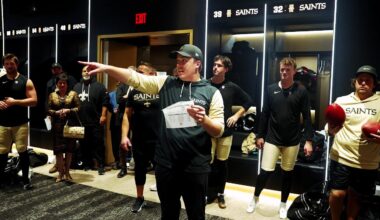 Saints Locker Room After Week 16 Win vs. Jets