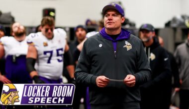 Kevin O'Connell's Locker Room Speech After Minnesota Vikings Win Over New York Giants
