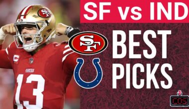 San Francisco 49ers vs Indianapolis Colts Best Picks & Predictions!
