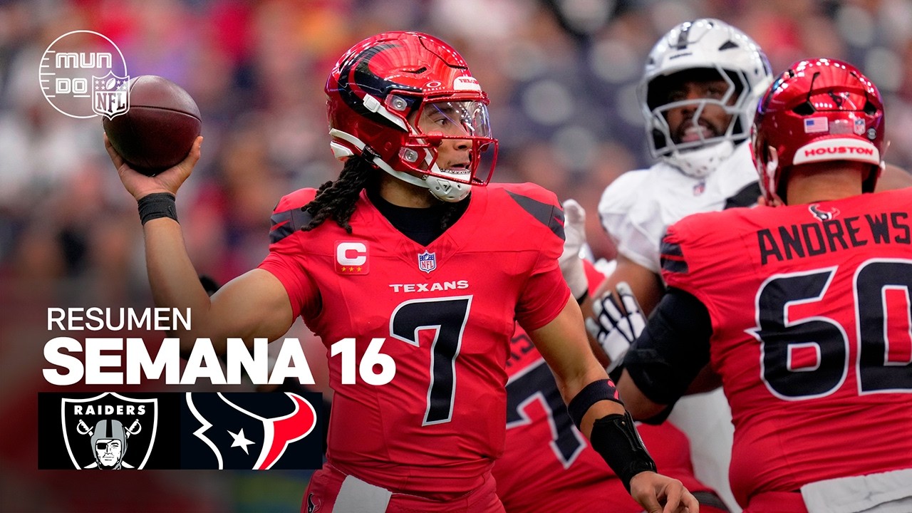 Las Vegas Raiders vs. Houston Texans | Resumen NFL en español - Semana 16 | NFL Highlights 2025