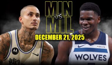 Minnesota Timberwolves vs Milwaukee Bucks Full Game Highlights – December 21, 2025 | NBA Season