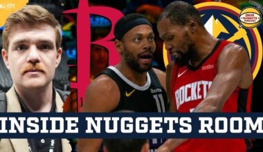 Inside Nuggets Locker Room After KD & Bruce Brown Call Each Other Out In Nuggets LOSS vs Rockets