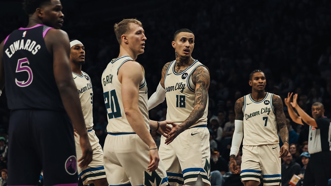 Highlights: Bucks 100 - Timberwolves 103 | 12.21.25