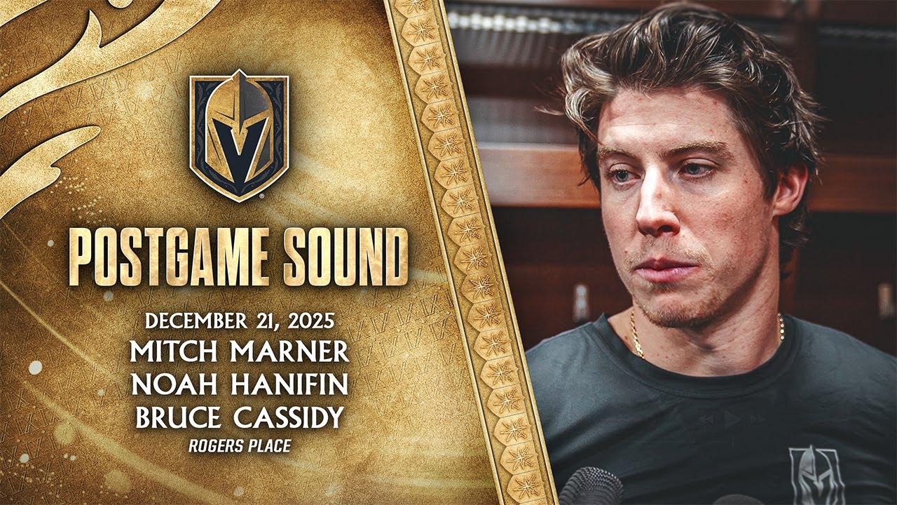 🎥 POSTGAME SOUND: Marner, Hanifin & Cassidy