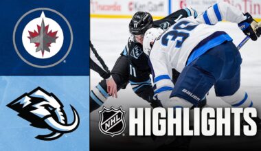 Jets vs. Mammoth | NHL Highlights | December 21, 2025