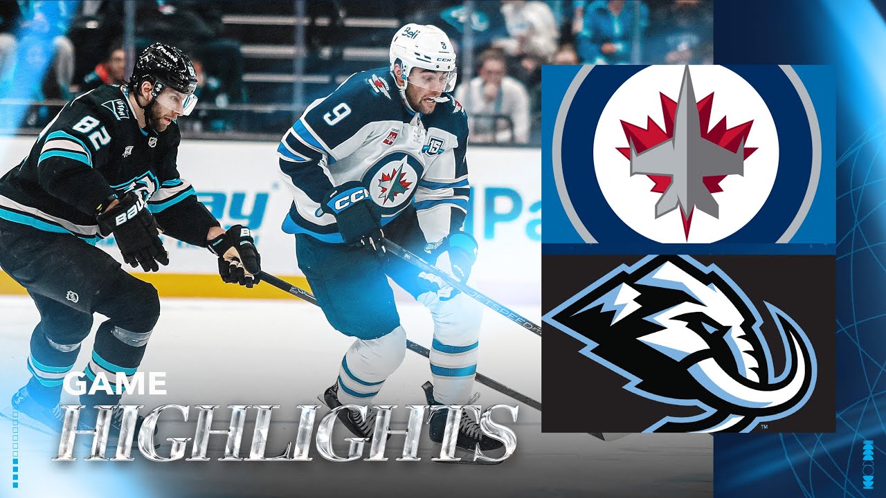 Utah Mammoth vs. Winnipeg Jets - Game Highlights