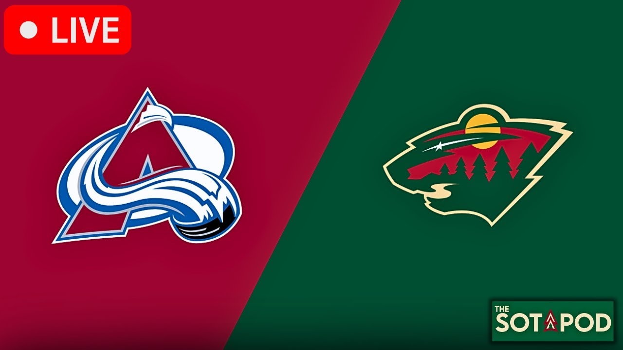 Colorado Avalanche vs. Minnesota Wild | LIVE STREAM | NHL GAME WATCH PARTY | December 21st 2025