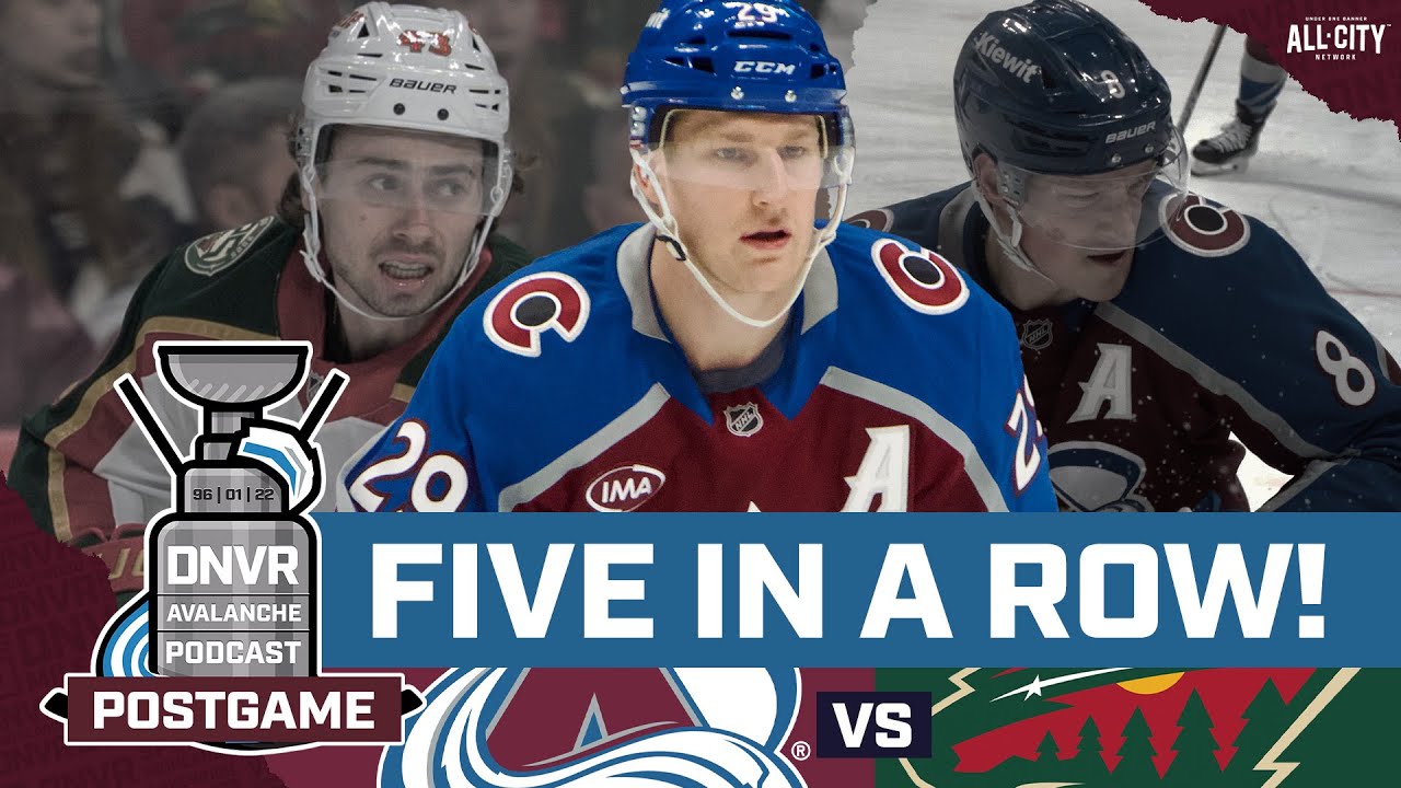 Nathan MacKinnon and the Colorado Avalanche PP finally breakthrough in win over Minnesota Wild