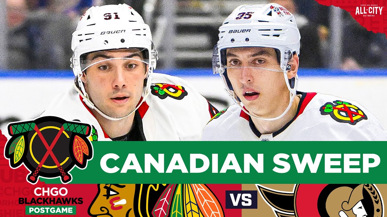 BLACKHAWKS POSTGAME: Nazar HURT as Chicago Loses in Ottawa, Ends Road Trip 0-3 | CHGO Blackhawks