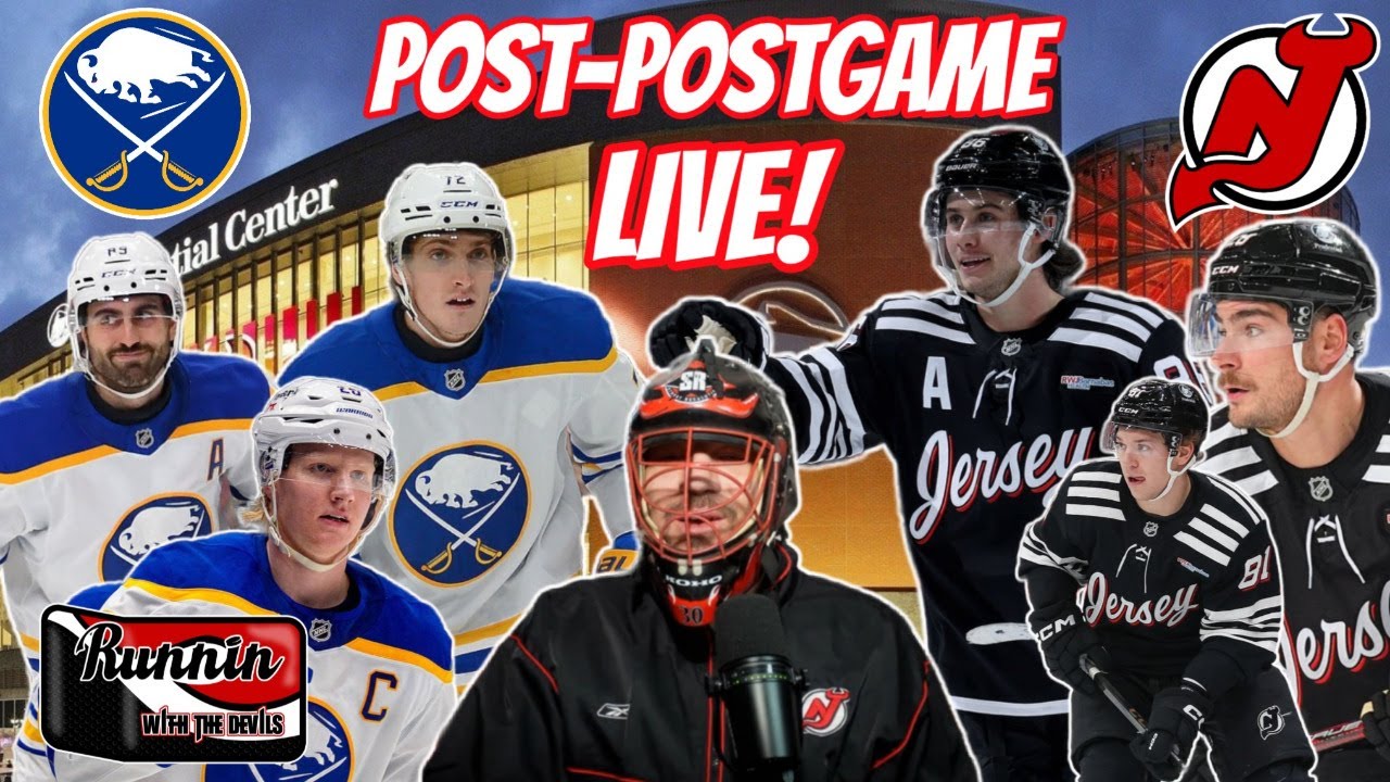 NJ Devils vs. Buffalo Sabres Post-Postgame LIVE! 12/21/25 JACK, TIMO AND GRITS RETURN!