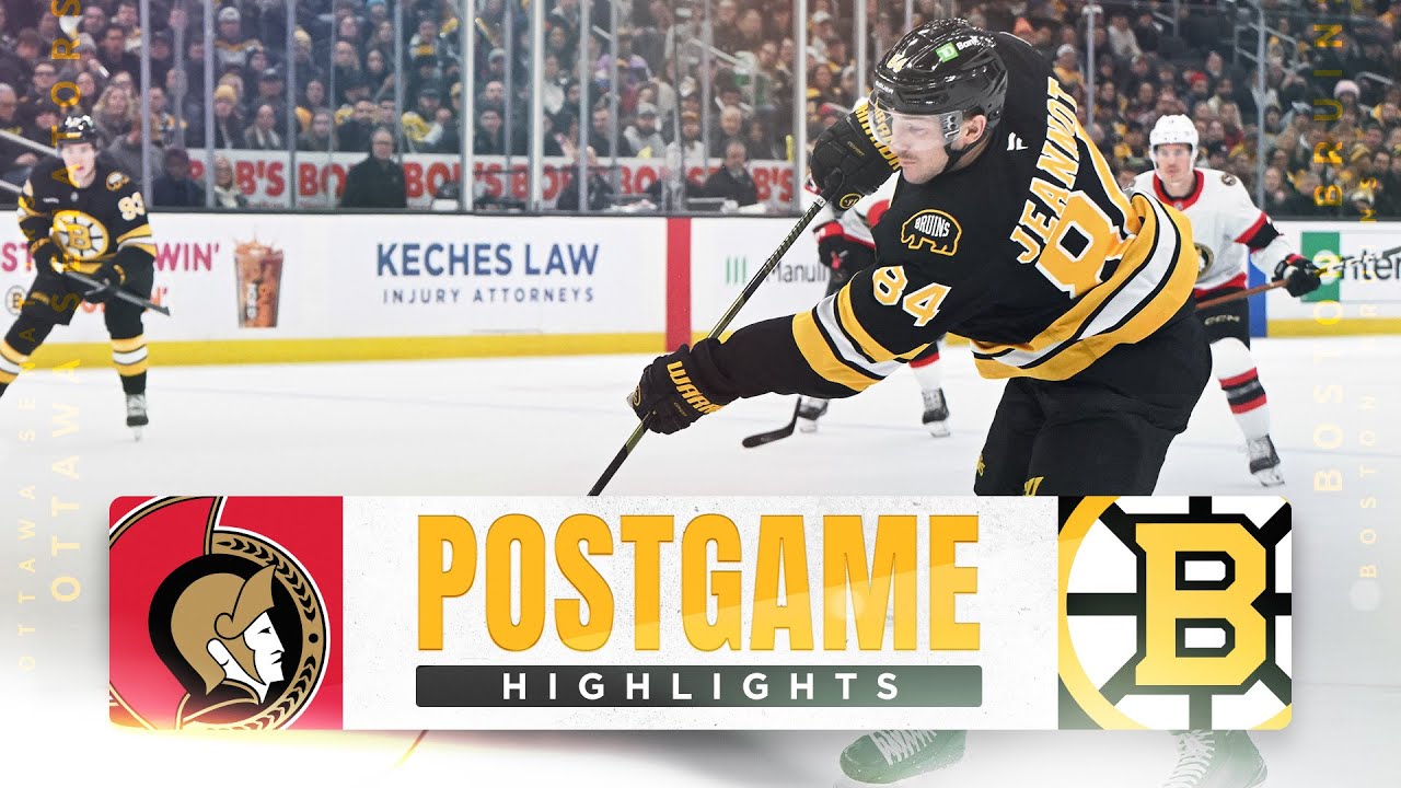 CONDENSED GAME: Boston Bruins vs. Ottawa Senators  - 12/21/2025