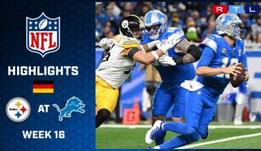 Pittsburgh Steelers at Detroit Lions | 🇩🇪 NFL Highlights | RTL Sport