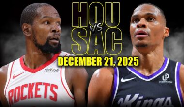 Houston Rockets vs Sacramento Kings Full Game Highlights – December 21, 2025 | NBA Season