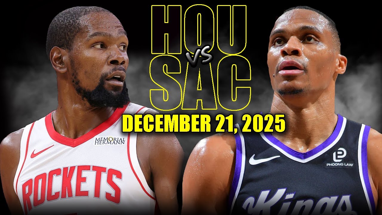 Houston Rockets vs Sacramento Kings Full Game Highlights – December 21, 2025 | NBA Season