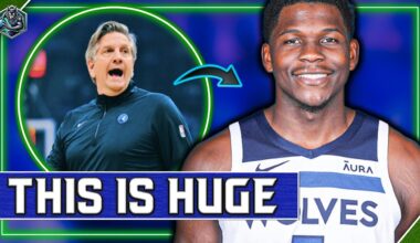 This is a FANTASTIC sign for the Timberwolves...