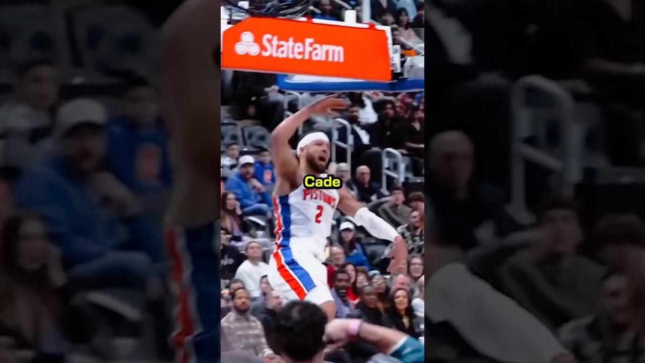 All in on this version of Cade 😮‍💨 #nba #detroitpistons