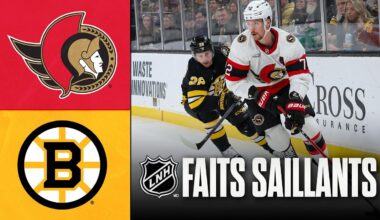 Sénateurs vs Bruins | Faits saillants