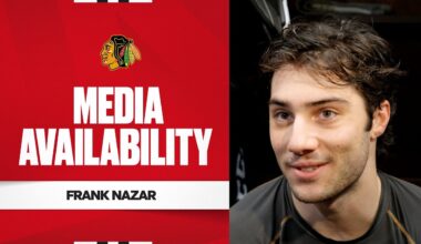 "A laughing face around the locker room." | Frank Nazar Practice 12.15.25