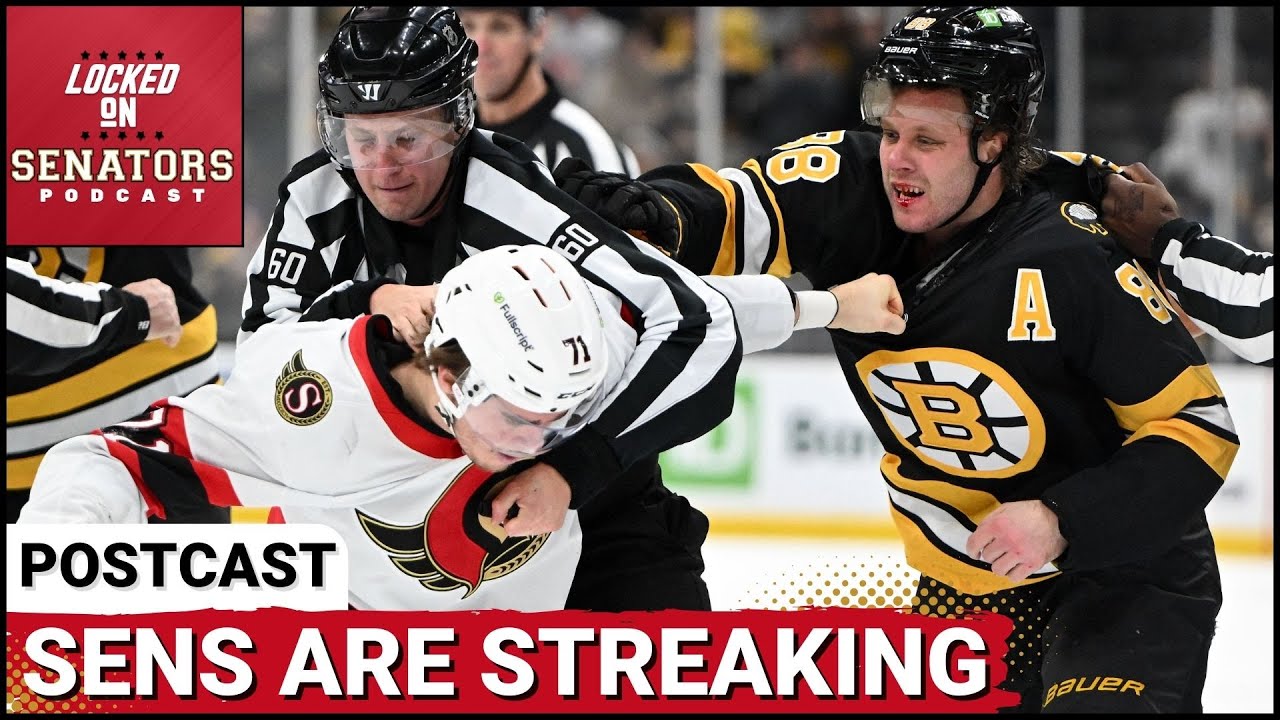POST CAST: OTTAWA SENATORS CHASE JOONAS KORPISALO IN BEATDOWN OF BOSTON BRUINS TO WIN 4TH STRAIGHT