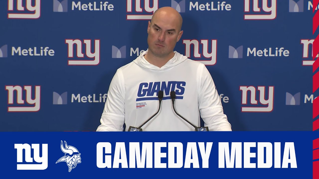 Postgame Interviews: Mike Kafka, Jaxson Dart, Brian Burns, Dexter Lawrence, Andrew Thomas